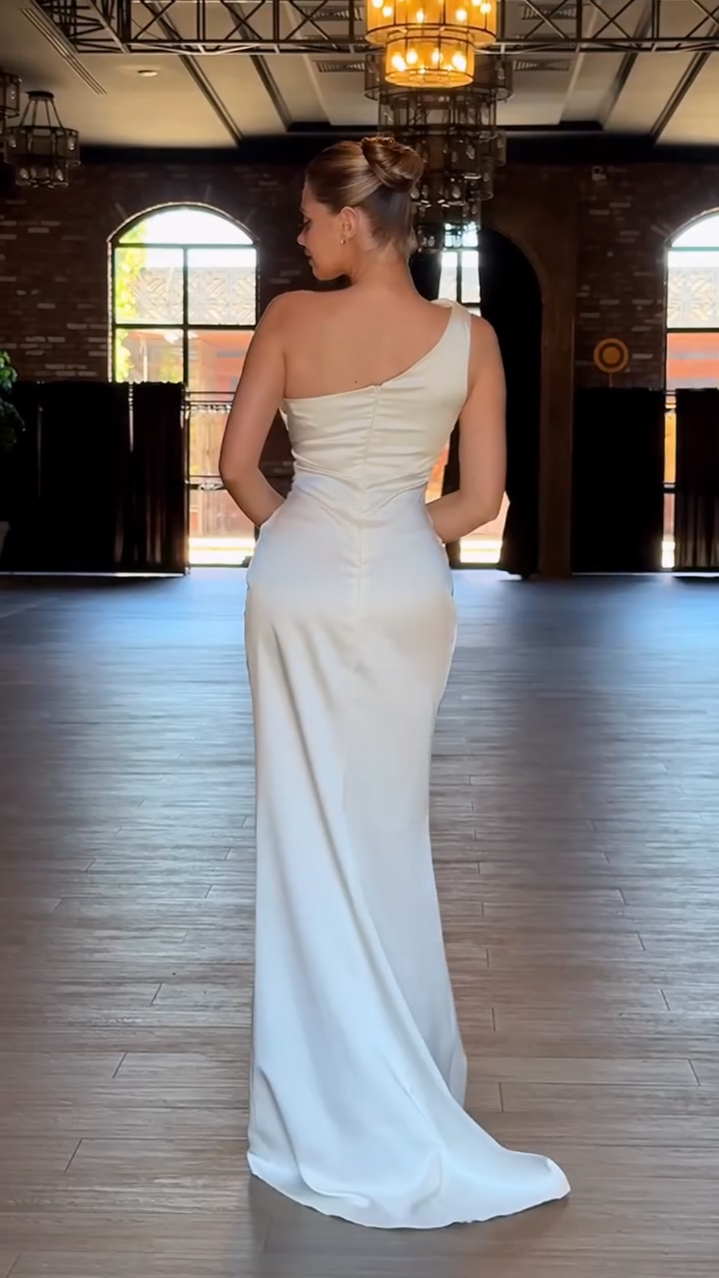 Robe Longue Satinée Premium