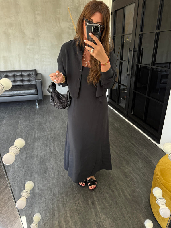 Ensemble Élégance Noir 2 Pièces ✨
