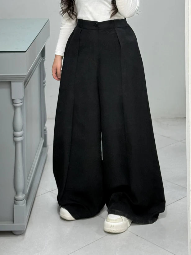 Pantalon Large Élégant