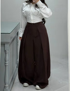 Pantalon Large Élégant