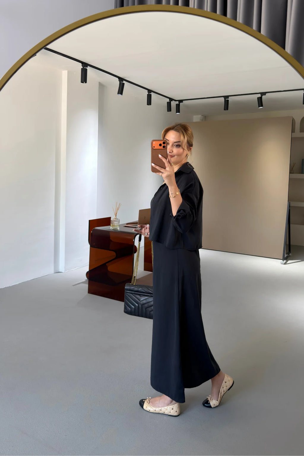 Ensemble Élégance Noir 2 Pièces ✨